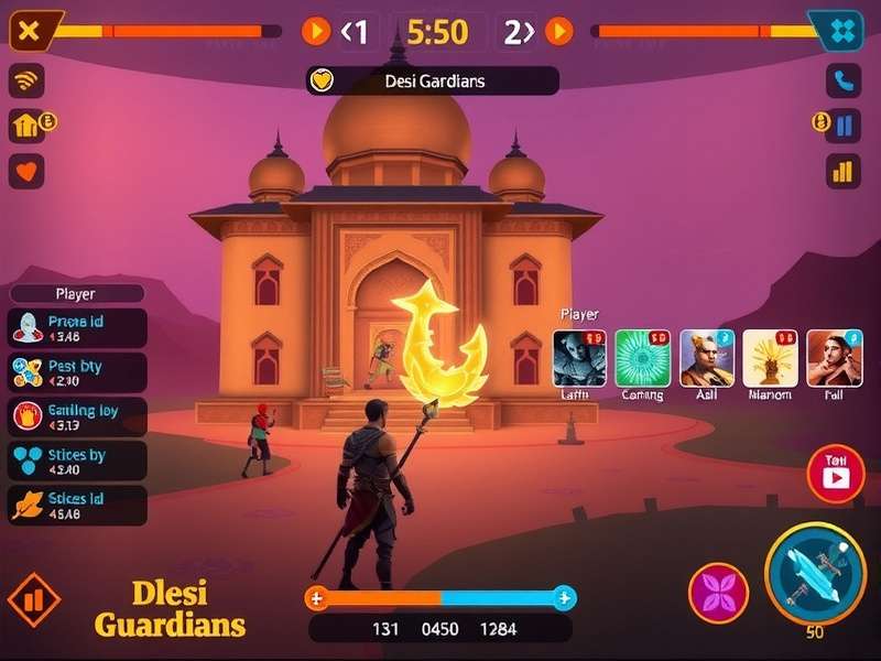 Desi Guardians player statistics visualization